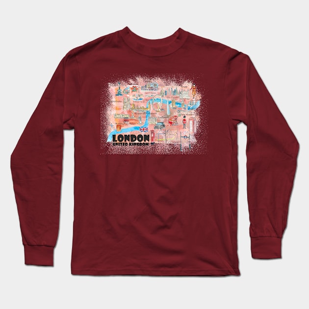 London Long Sleeve T-Shirt by artshop77